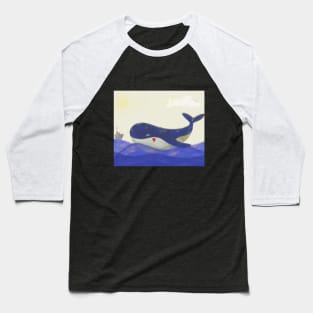 Whale Baseball T-Shirt